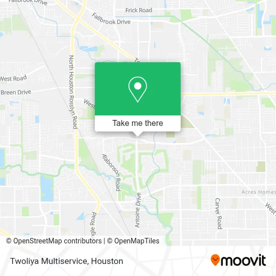 Twoliya Multiservice map