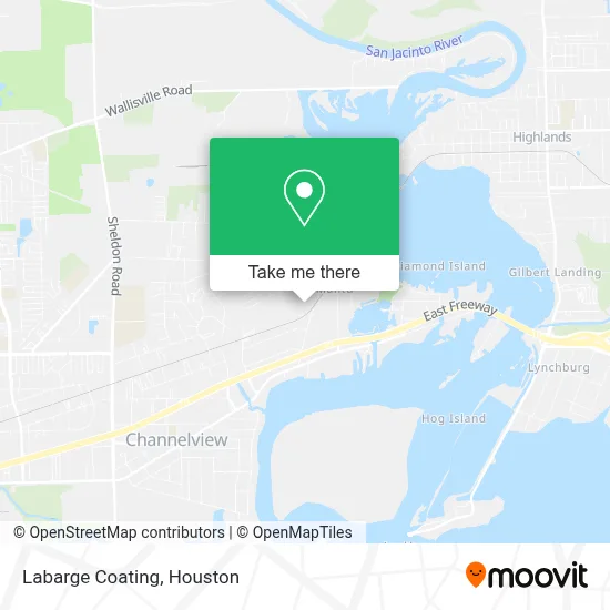 Labarge Coating map