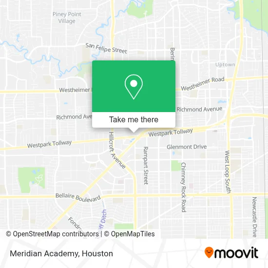 Meridian Academy map