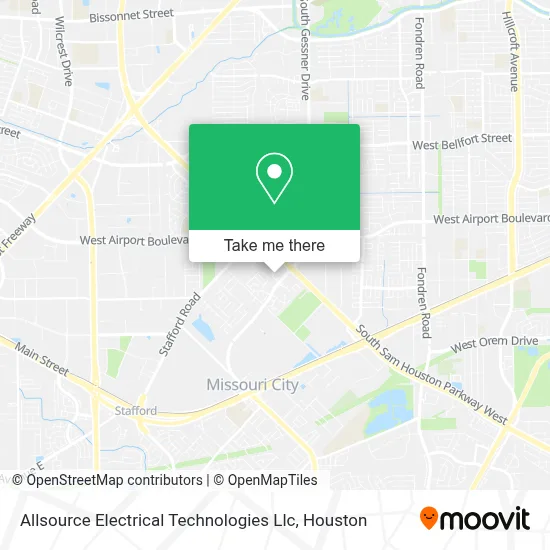 Allsource Electrical Technologies Llc map