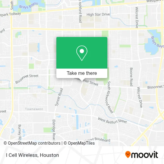I Cell Wireless map