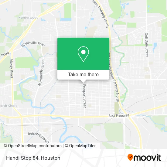 Handi Stop 84 map