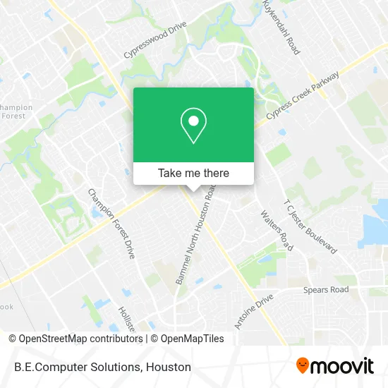 B.E.Computer Solutions map