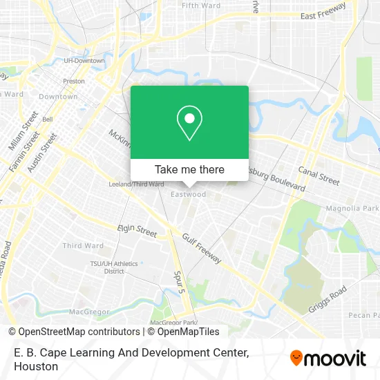 E. B. Cape Learning And Development Center map