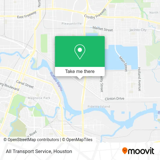 All Transport Service map