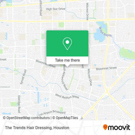 The Trends Hair Dressing map