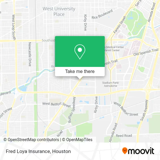 Fred Loya Insurance map