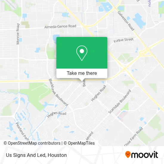 Us Signs And Led map
