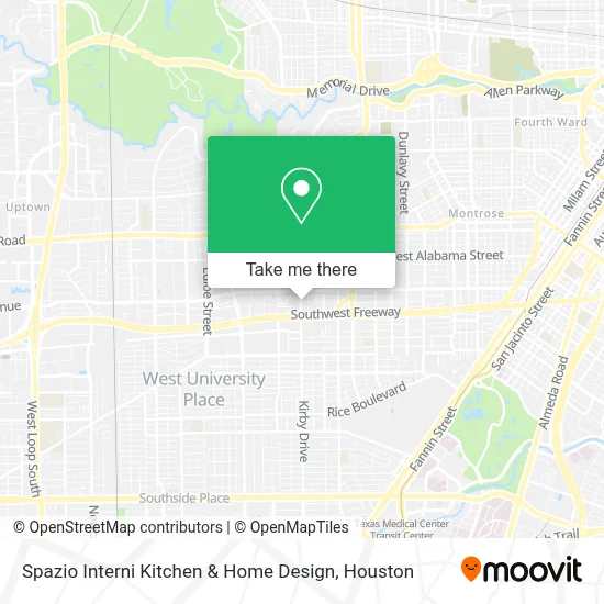 Spazio Interni Kitchen & Home Design map
