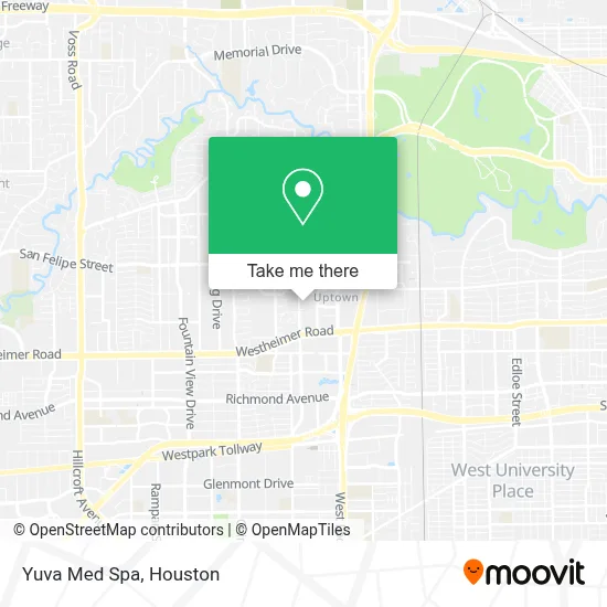 Yuva Med Spa map