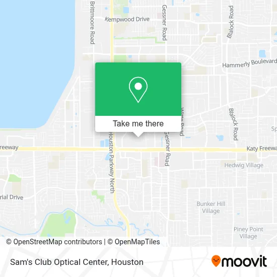 Sam's Club Optical Center map