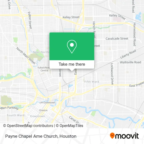 Payne Chapel Ame Church map