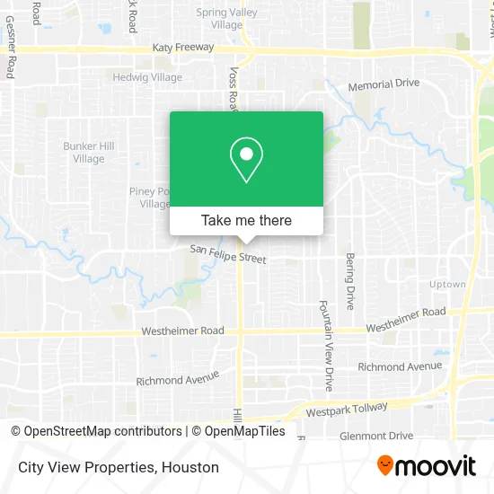 City View Properties map