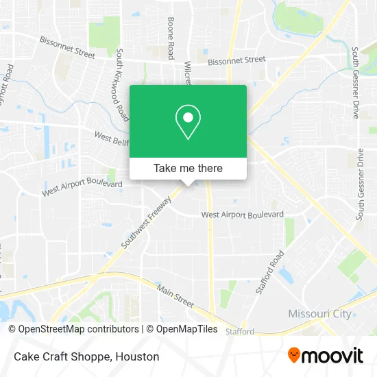 Cake Craft Shoppe map