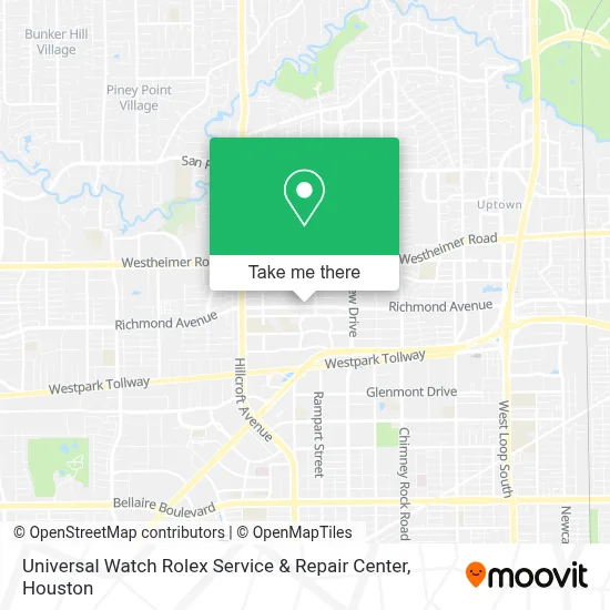 Universal Watch Rolex Service & Repair Center map