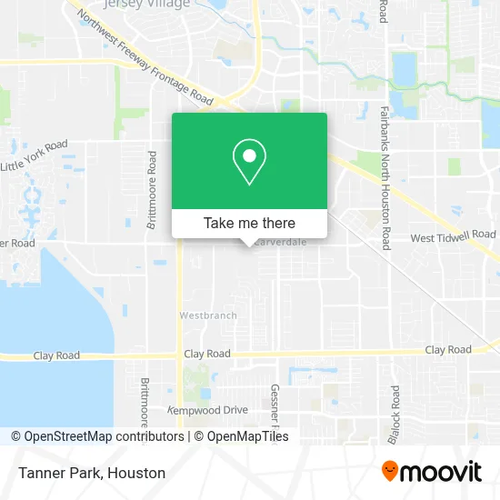 Tanner Park map