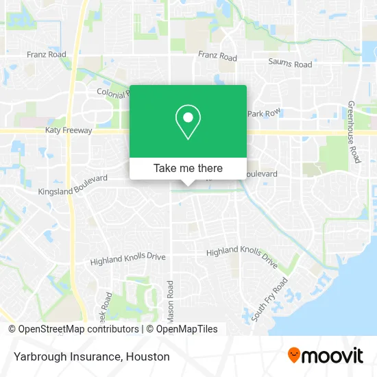 Yarbrough Insurance map