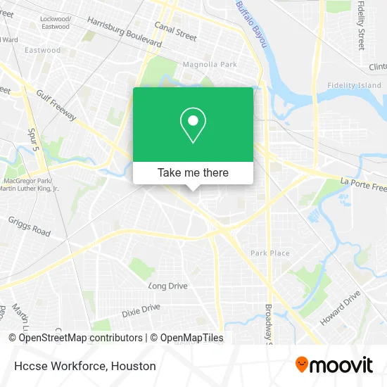 Hccse Workforce map