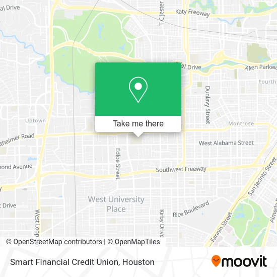 Smart Financial Credit Union map