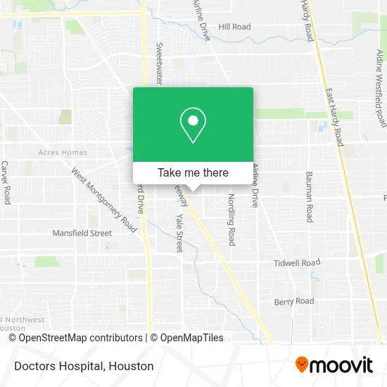 Doctors Hospital map