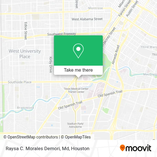 Raysa C. Morales Demori, Md map