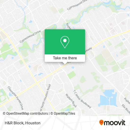 H&R Block map