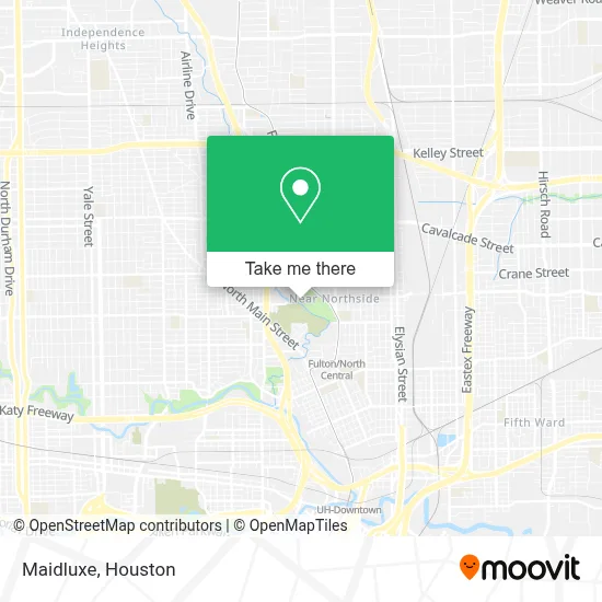 Maidluxe map