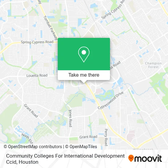 Community Colleges For International Development Ccid map