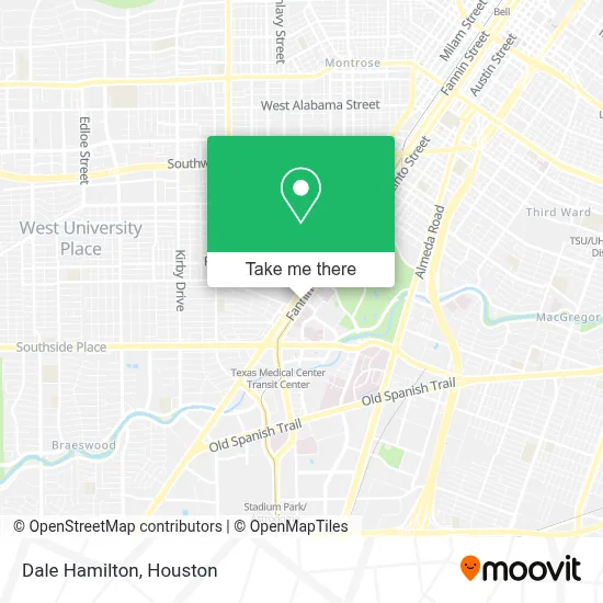 Dale Hamilton map