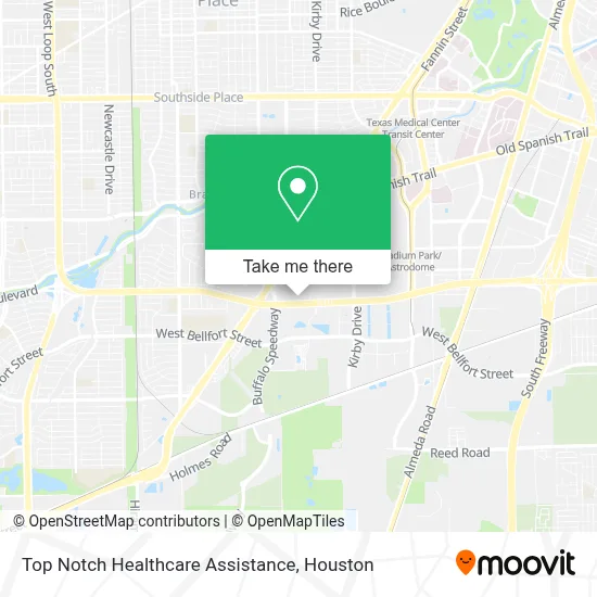 Top Notch Healthcare Assistance map