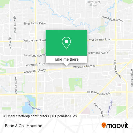 Babe & Co. map