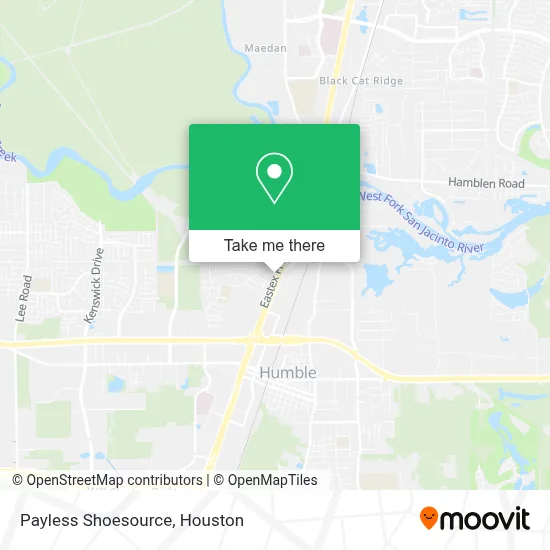 Payless Shoesource map