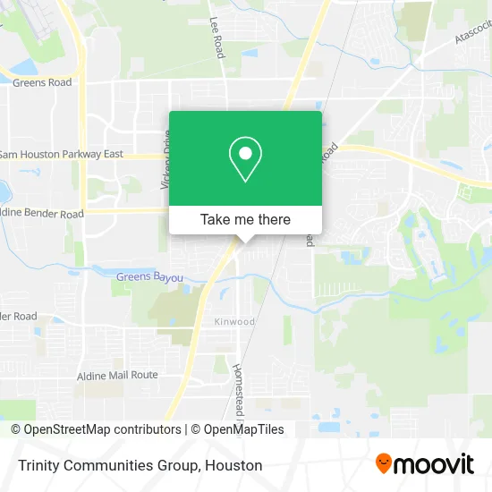 Trinity Communities Group map