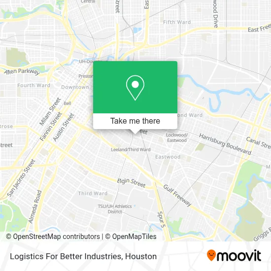 Logistics For Better Industries map
