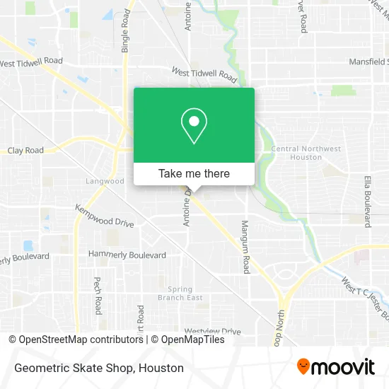 Geometric Skate Shop map