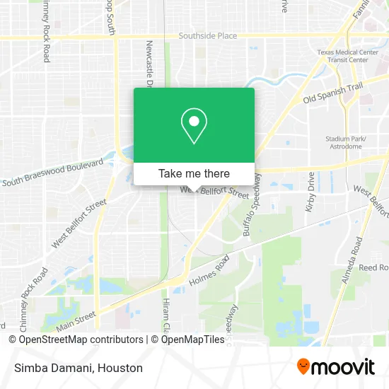 Simba Damani map