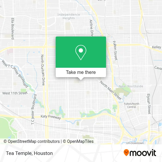Tea Temple map