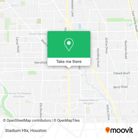 Stadium Htx map