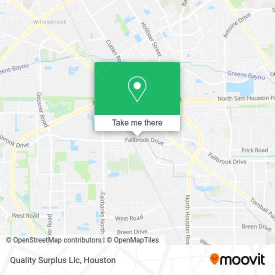 Quality Surplus Llc map