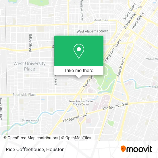 Rice Coffeehouse map