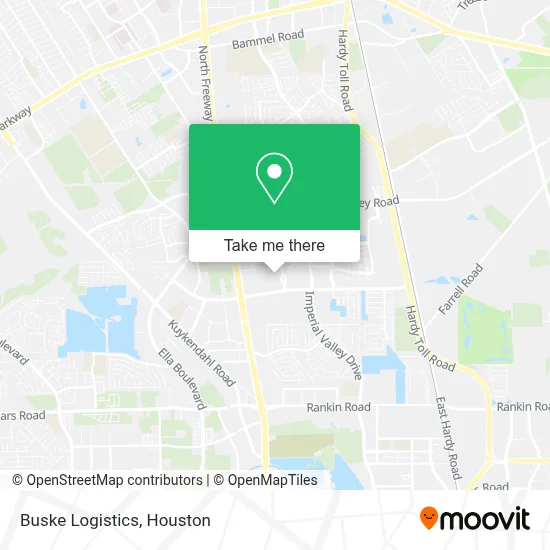 Buske Logistics map