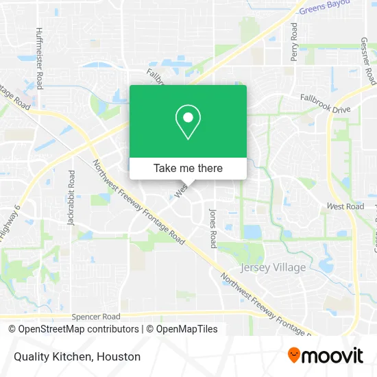 Quality Kitchen map