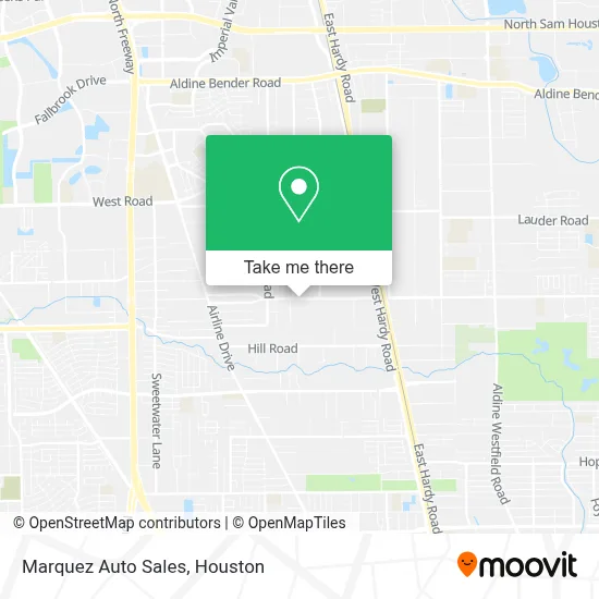 Marquez Auto Sales map