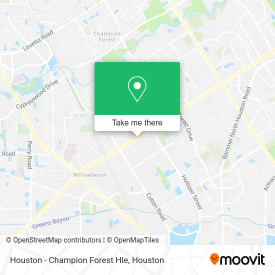 Houston - Champion Forest Hle map