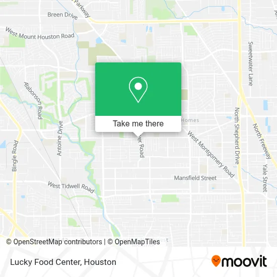Lucky Food Center map
