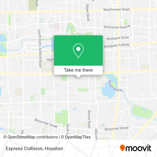 Express Collision map