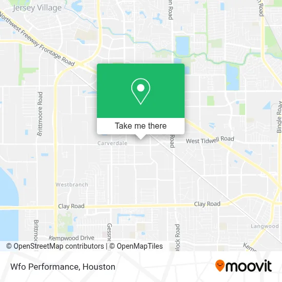 Wfo Performance map