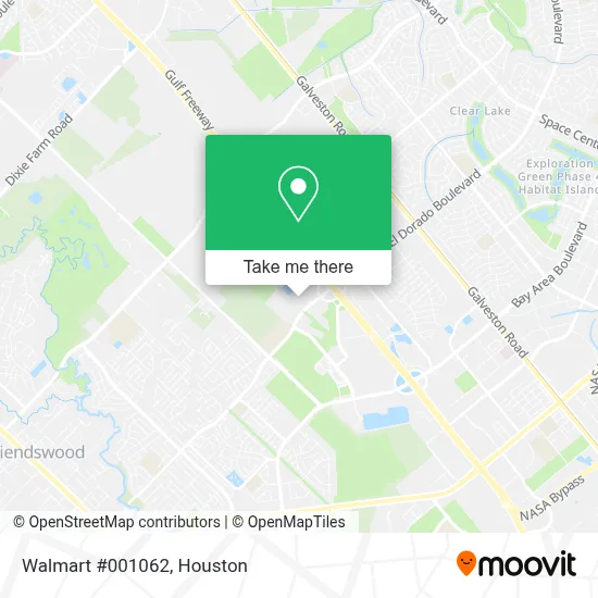 Walmart #001062 map