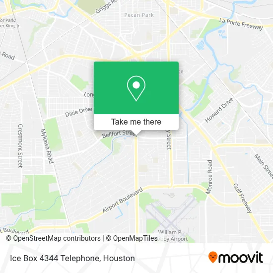 Ice Box 4344 Telephone map