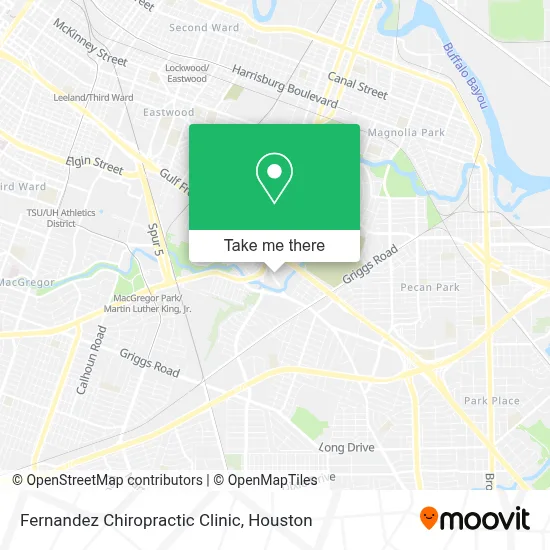 Fernandez Chiropractic Clinic map